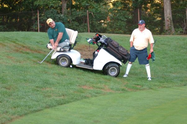 Golf cart for disabled vets